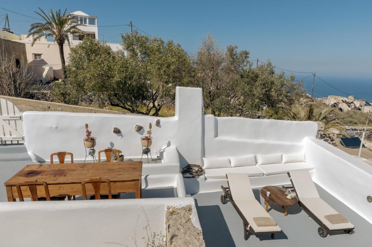 Crown Of Fira Villa Firosztefáni Kültér fotó