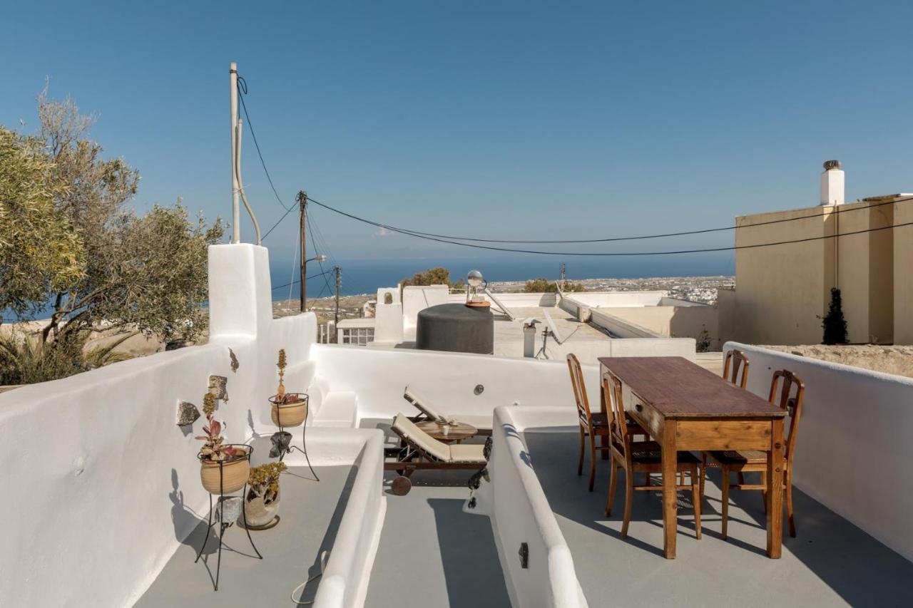 Crown Of Fira Villa Firosztefáni Kültér fotó